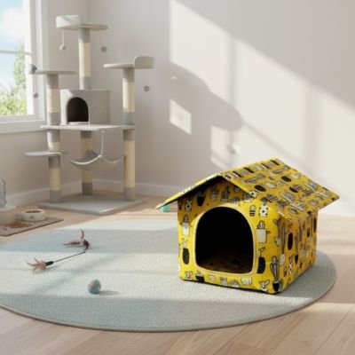 Maison pour chat Espace de repos ultra confortable