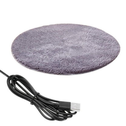 Coussin chauffant pour chat gris