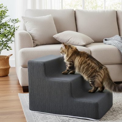 Escalier pour chat Confort et Sécurité de 3 marches