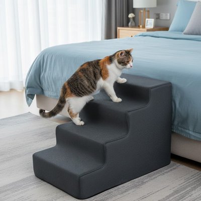 Escalier pour chat Confort et Sécurité de 4 marches