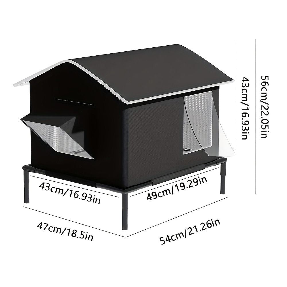 Maison chat extérieur
