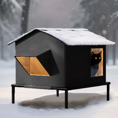 MAISON CHAT EXTERIEUR | ISOLEE 4 SAISONS
