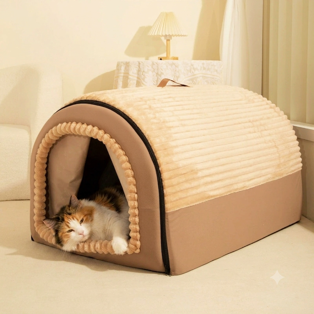 Maison à chat | Coton Naturel